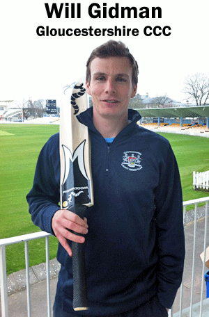 Will Gidman with his