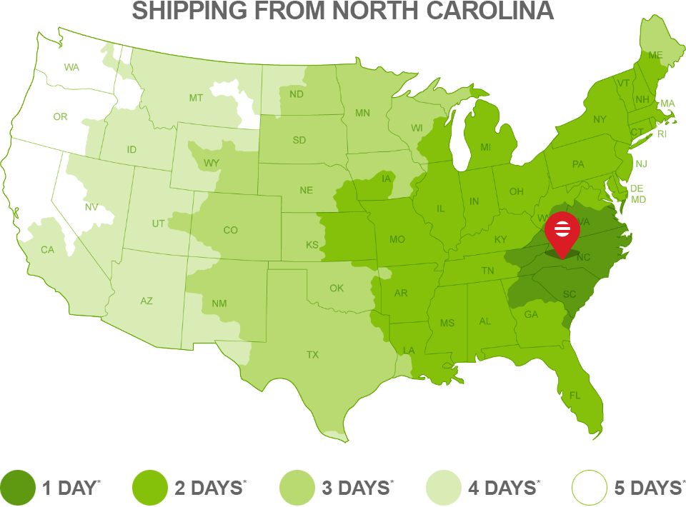 Fast Free 1-3 Day Shipping