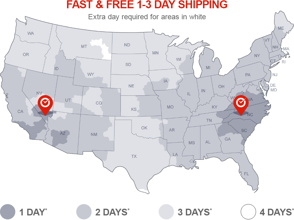 Estimated Shipping Times