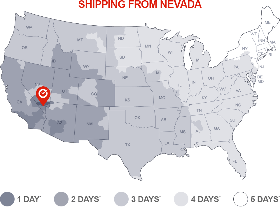 Estimated Shipping Times